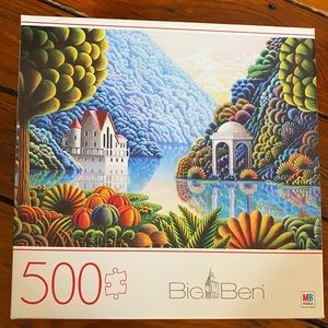 Teal Lake Andy Russell 500 pieces Big Ben Puzzle NIB